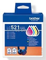 Brother Tinten Set LC521VAL