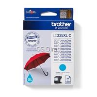 Brother Tinte cyan LC225XLC 