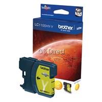 Brother Tinte HC yellow LC1100HYY 