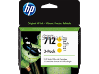 HP Tinte 3 x 712 yellow 3ED79A