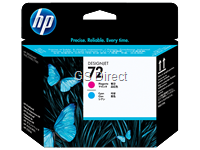 HP Druckkopf Nr.72 magenta+cyan  C9383A  