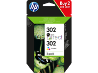 HP Tinten Set 302  X4D37AE