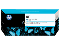 HP Tinte cyan hell 81  C4934A