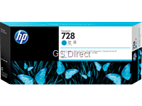HP Tinte cyan 728  F9K17A