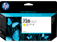 HP Tinte yellow 728  F9J65A