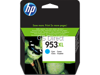 HP Tinte cyan 953XL  F6U16AE