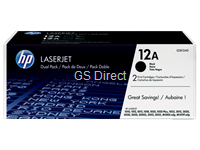 HP Toner schwarz 12A  Q2612AD