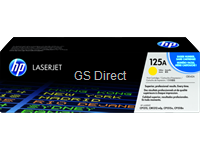 HP Toner yellow 125A  CB542A