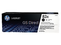 HP Toner schwarz  83X  CF283X