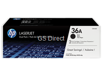 HP Toner schwarz 36A  CB436AD