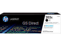 HP Toner schwarz 203X  CF540X