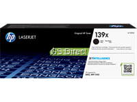 HP Toner 139X schwarz W1390X