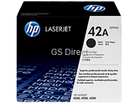 HP Toner schwarz 42A  Q5942A