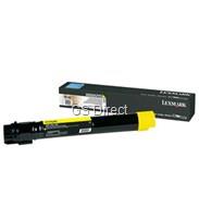 Lexmark Toner yellow X950X2YG 