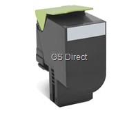 Lexmark Toner schwarz  80C2SK0  