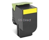 Lexmark Toner yellow 80C2SY0  