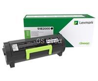 Lexmark Toner schwarz 51B2000 