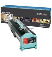 Lexmark Toner schwarz X860H21G 