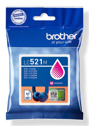 Brother Tinte magenta LC521M