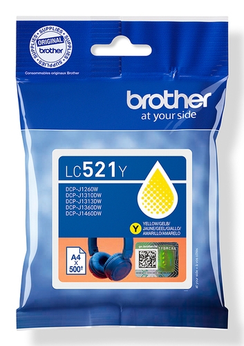Brother Tinte yellow LC521Y
