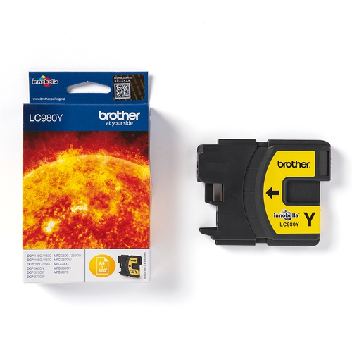 Brother Tinte yellow LC980Y 