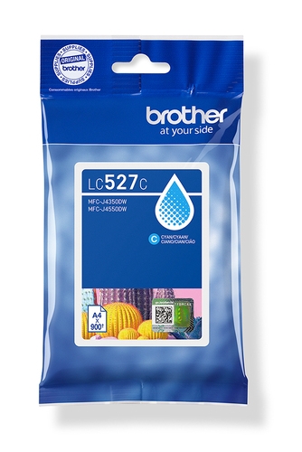 Brother Tinte cyan LC527C