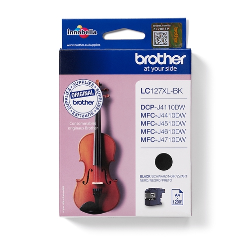 Brother Tinte schwarz LC127XLBK 