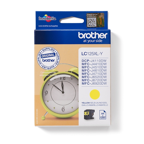 Brother Tinte yellow LC125XLY 