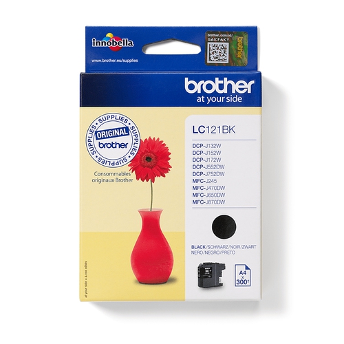 Brother Tinte schwarz LC121BK