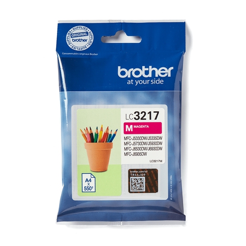 Brother Tinte magenta LC3217M