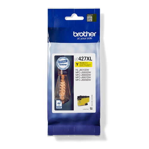 Brother Tinte yellow LC427XLY