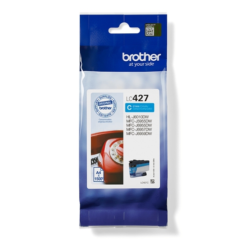 Brother Tinte cyan LC427C