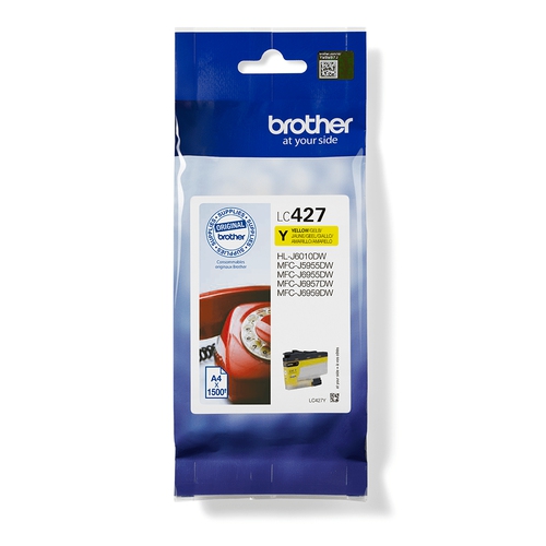 Brother Tinte yellow LC427Y
