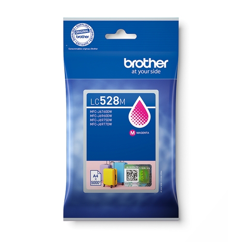Brother Tinte magenta LC528M