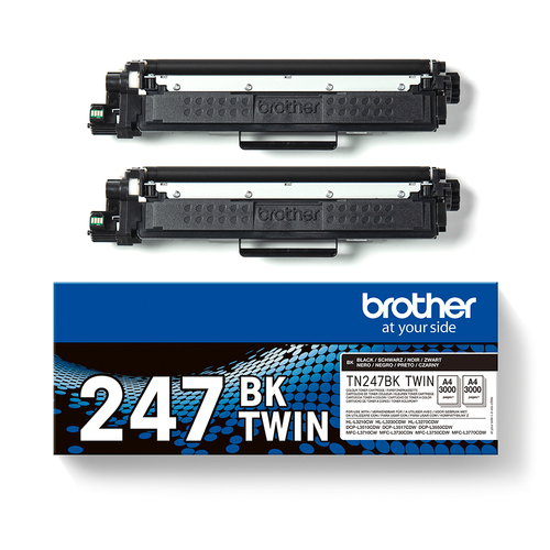 Brother Toner schwarz TN-247BKTWIN Doppelpack