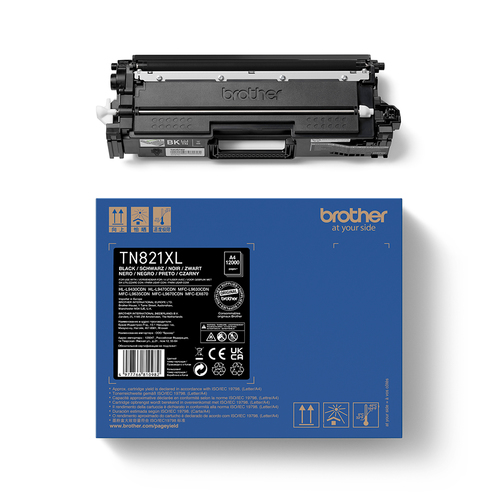 Brother Toner schwarz TN821XLBK 