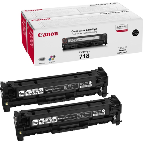 Canon Toner schwarz 718BK  2662B005