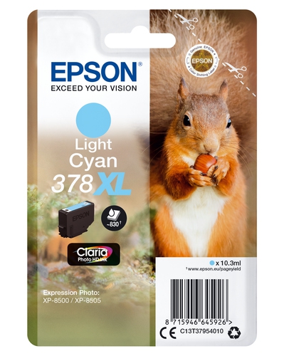 Epson Tinte 378 XL light cyan C13T37954010