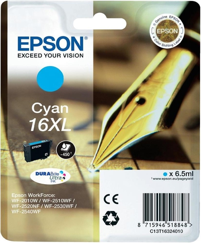 Epson Tinte cyan 16XL  T163240