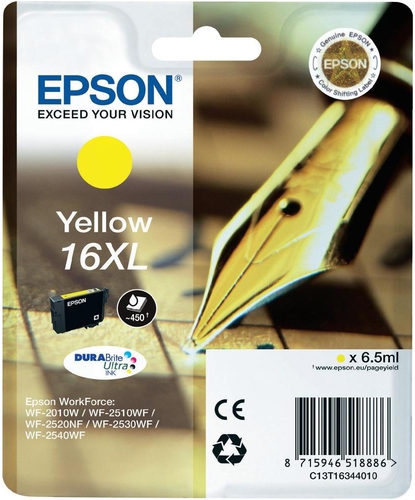 Epson Tinte yellow 16XL  T163440