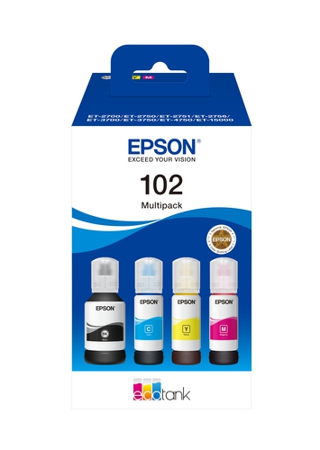 Epson Tinte Set CMYK 102  T03R640 