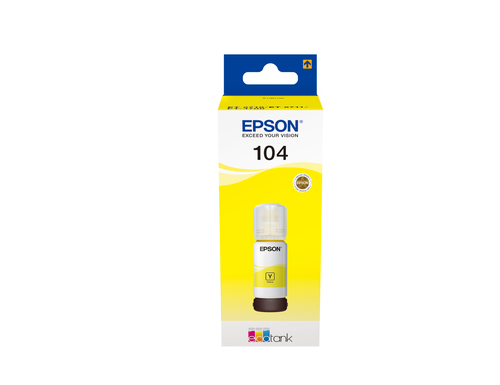 Epson Tinte yellow 104  C13T00P440