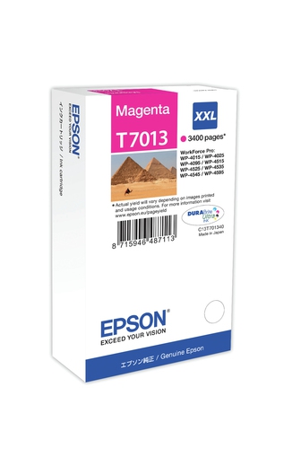 Epson Tinte magenta XXL T7013 T701340  
