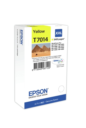 Epson Tinte yellow XXL T7014 T701440  