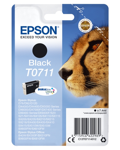 Epson Tinte schwarz T071140 