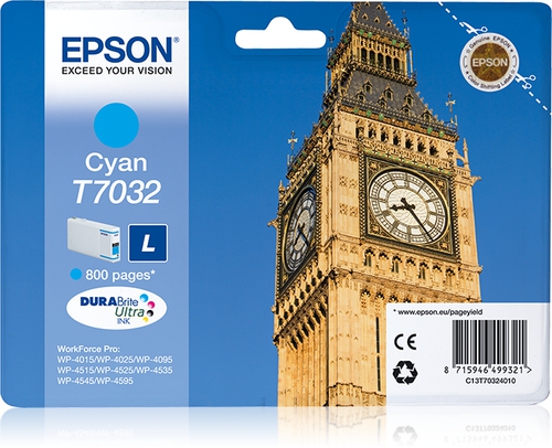 Epson Tinte cyan T703240 
