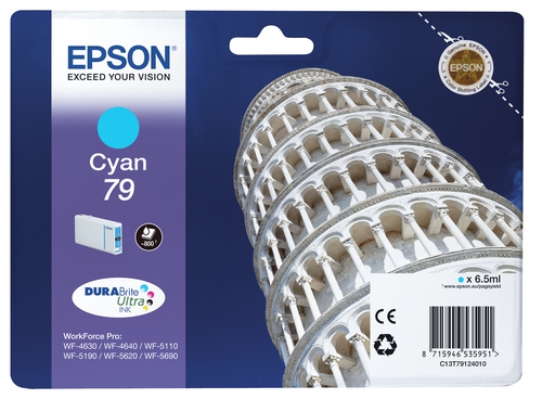 Epson Tinte cyan 79  T791240