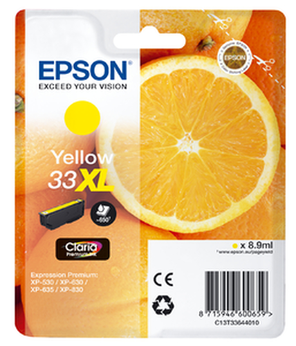 Epson Tinte yellow 33XL  T336440