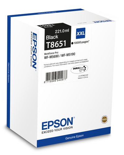 Epson Tinte schwarz XXL T8651  T865140