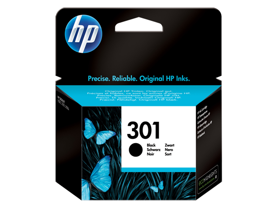 HP Tinte schwarz 301  CH561EE
